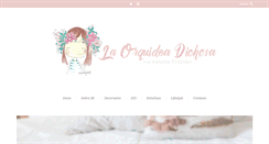 Desktop Screenshot of laorquideadichosa.com